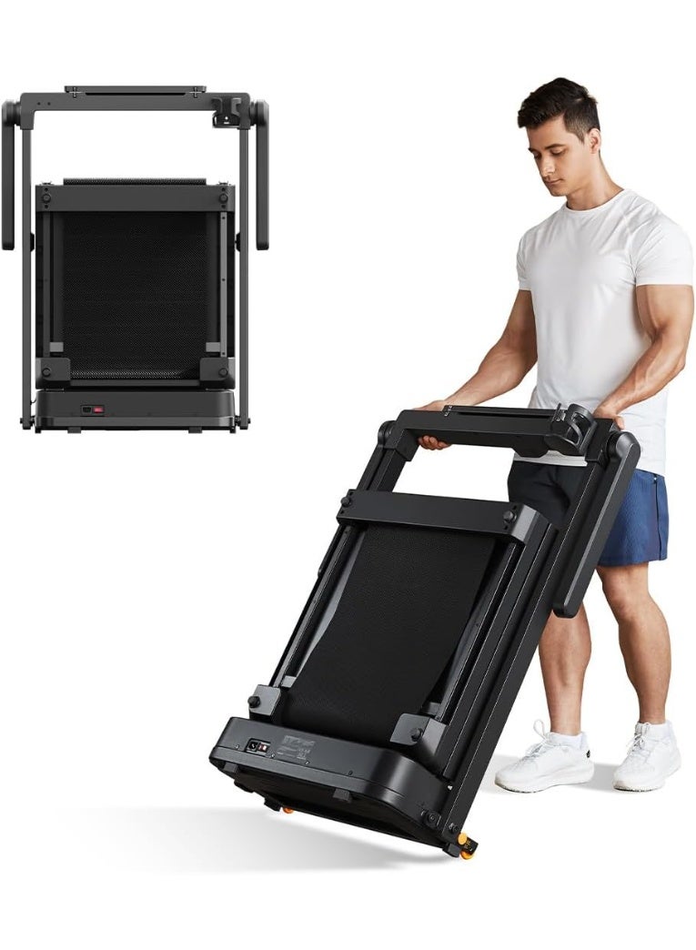 KINGSMITH جهاز المشي القابل للطي الذكي MX10 من كينغسميث – محرك بدون فرش 2HP، قابل للطي عموديًا، شاشة LED، تحكم عبر التطبيق، وسادة EVA، تصميم موفر للمساحة - Image 2